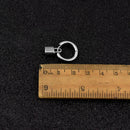 Arete Pendiente Colgante Candado Punk Hombre Mujer 1 Unidad.