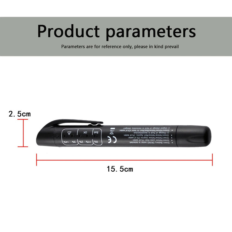 Probador Tester De Humedad Liquido De Frenos Led Aviso