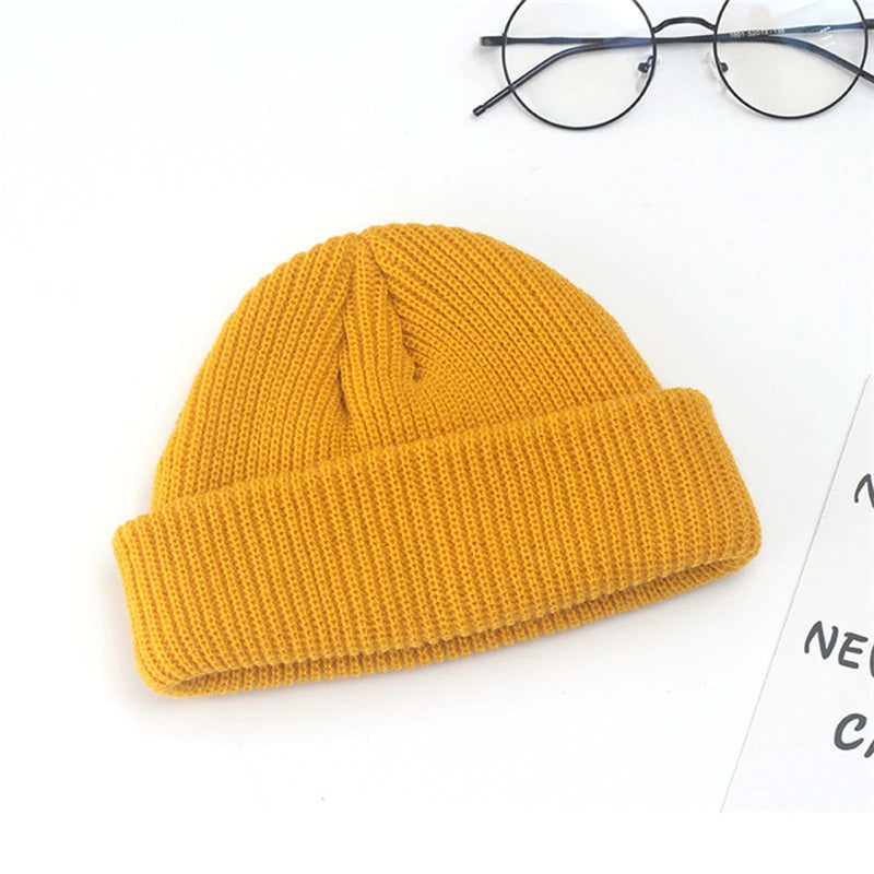 Gorro Gorros Para Hombre Y Mujer Termico Tejido Estilo Moda