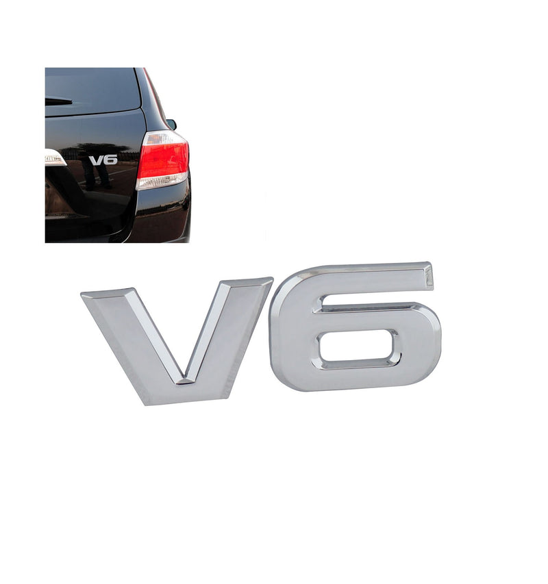 Emblema V6 Mitsubishi Montero Pajero Hard Top Persiana Color