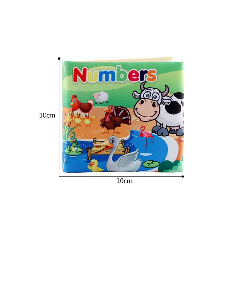 Libros Para Bebes Aprender Y Leer Numeros En Ingles Tela Pro