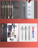 Nano Cinta Doble Faz Reutilizable Transparente Lavable 3cmx1m