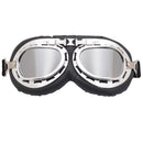 Gafas Patineta Scooter A Prueba De Viento Vintage Acolchada