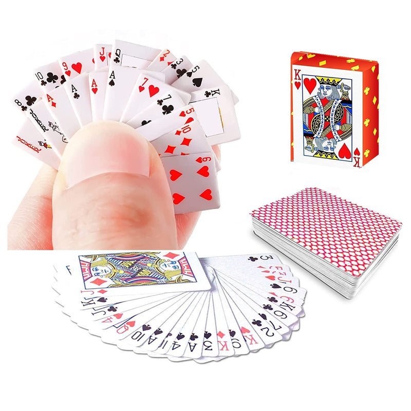 Mini Juego de Naipes Cartas De Poker